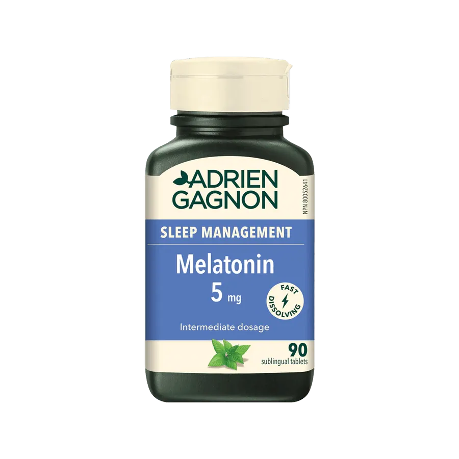 Adrien Gagnon - Melatonin 5 mg Fast Acting - GOLDFARMACI