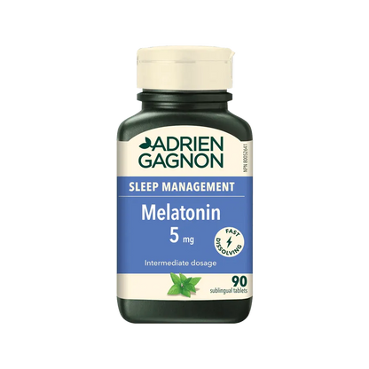 Adrien Gagnon - Melatonin 5 mg Fast Acting - GOLDFARMACI