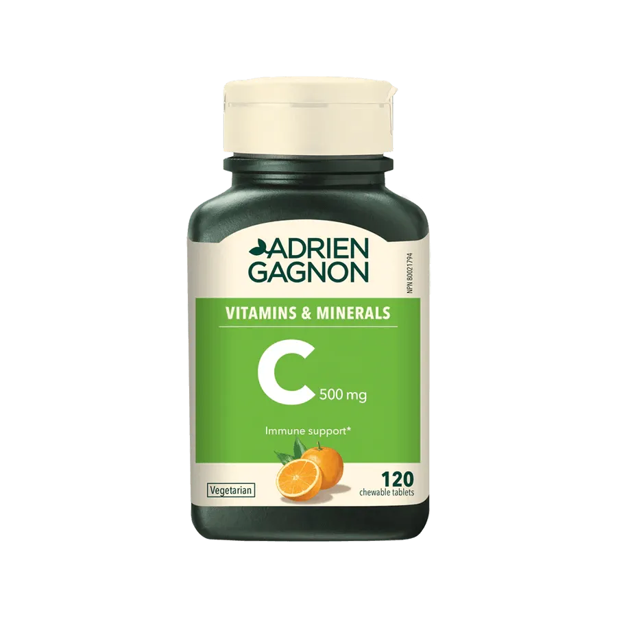 Adrien Gagnon - Vitamin C 500 mg Chewable - GOLDFARMACI