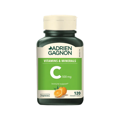 Adrien Gagnon - Vitamin C 500 mg Chewable - GOLDFARMACI