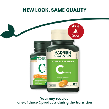 Adrien Gagnon - Vitamin C 500 mg Chewable - GOLDFARMACI