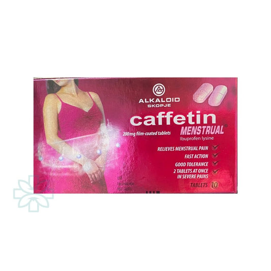 Alkaloid - Caffetin Menstrual – 10 Tablets