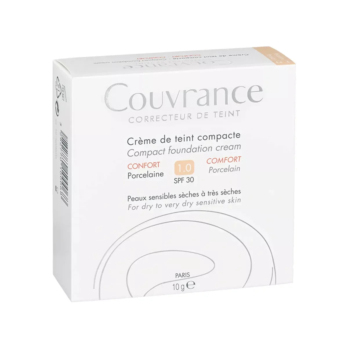 Avène - Couvrance Compact Foundation Cream SPF30 - GOLDFARMACI