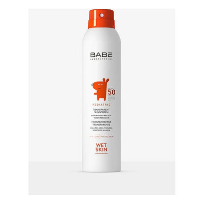Babe - Pediatric Transparent Sunscreen Wet Skin SPF50 - GOLDFARMACI