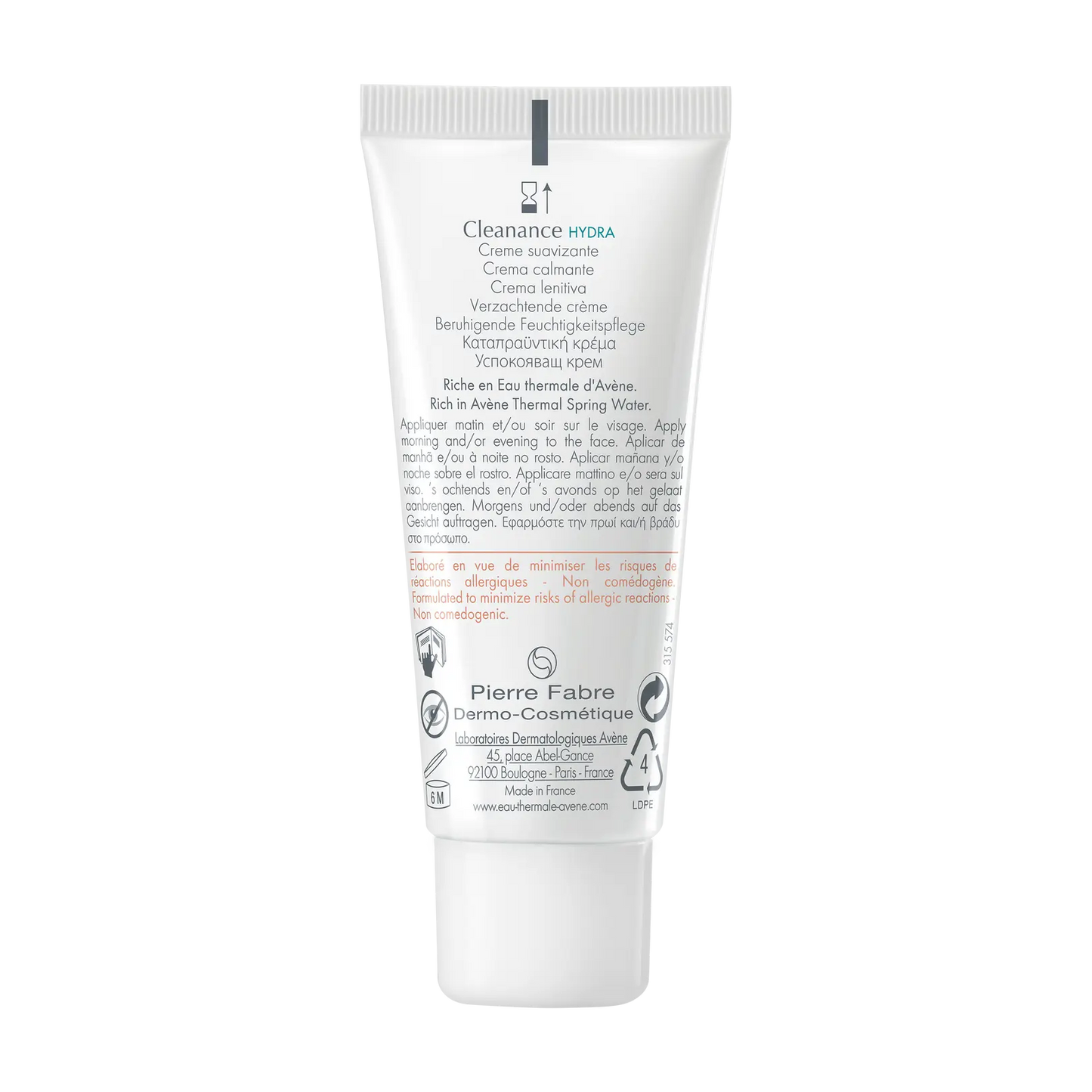 Avène - Cleanance Hydra Soothing Cream