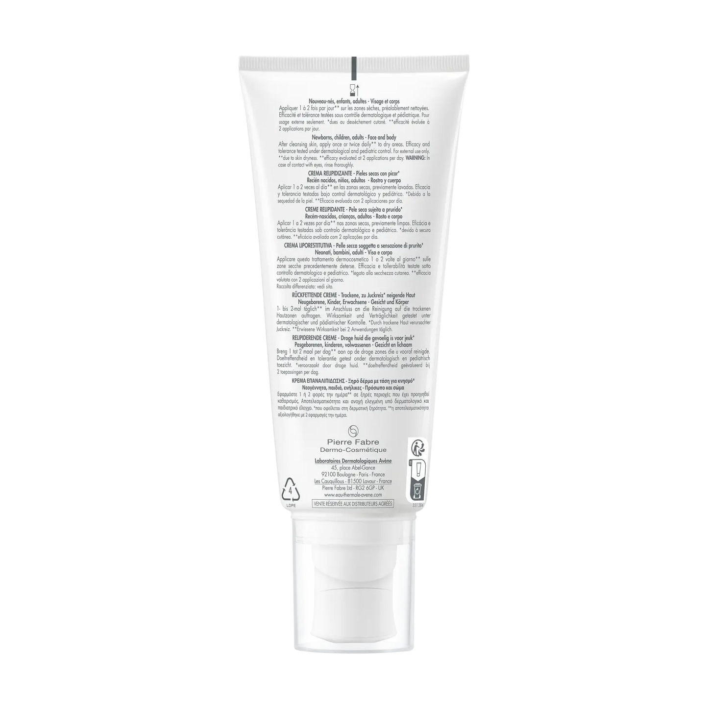 Avène - XeraCalm A.D Lipid-Replenishing Cream