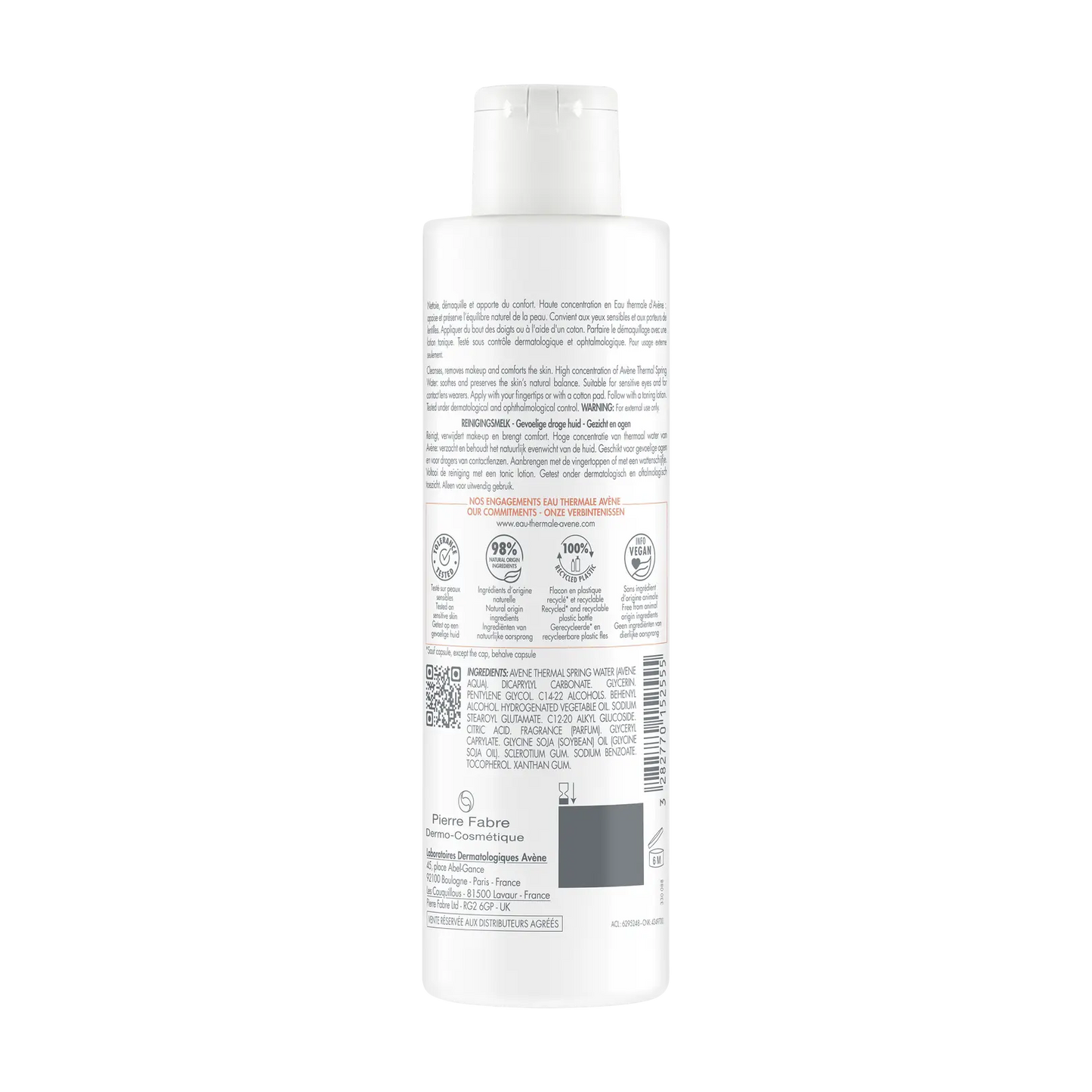 Avène - Gentle Milk Cleanser