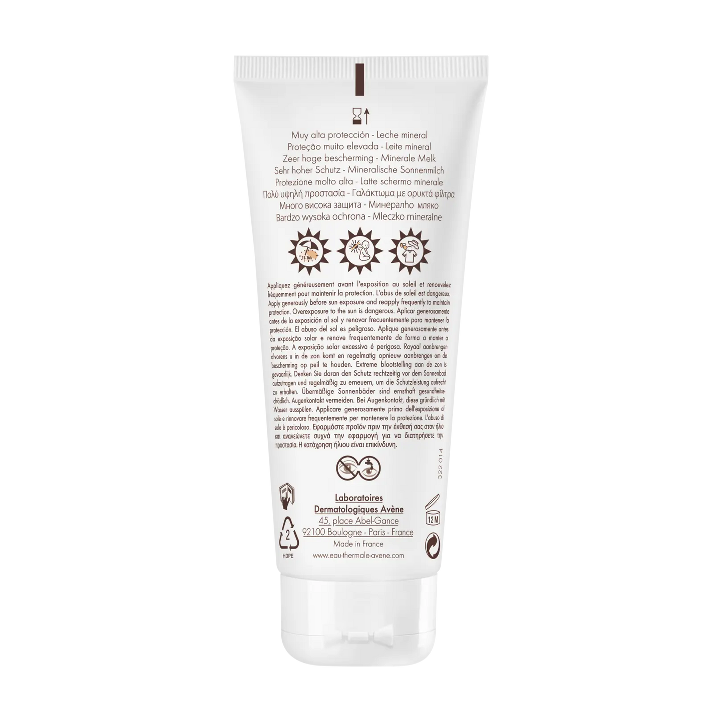 Avène - Mineral Milk SPF50+