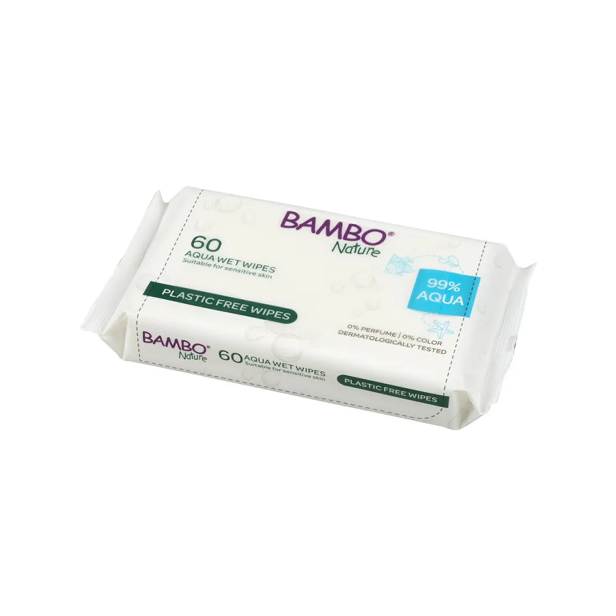 Bambo Nature – Aqua Wet Wipes