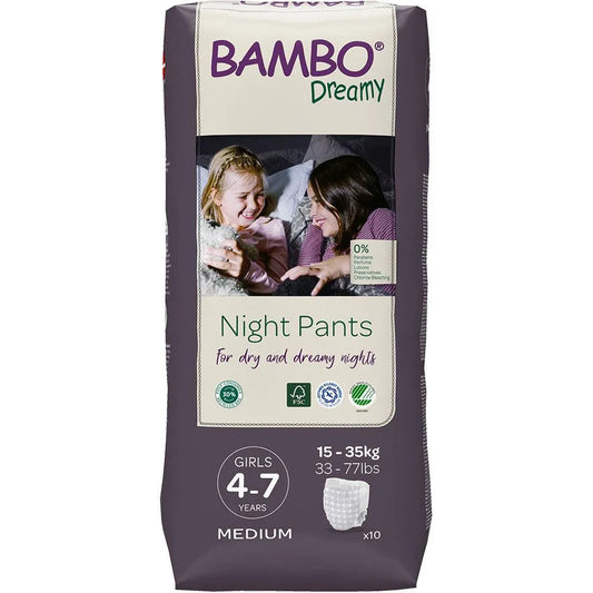 Bambo Nature - Dreamy Night Pants (4-7y) - GOLDFARMACI