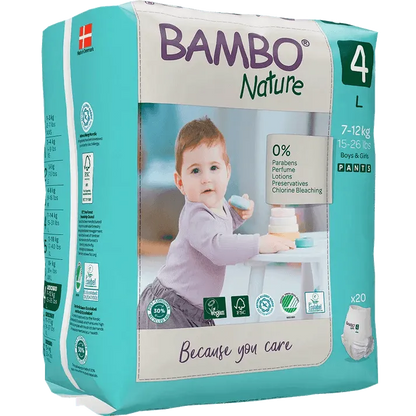Bambo Nature - Pants 4 (7-12kg) - GOLDFARMACI