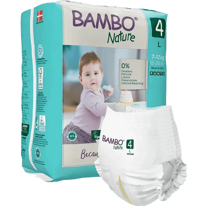 Bambo Nature - Pants 4 (7-12kg) - GOLDFARMACI