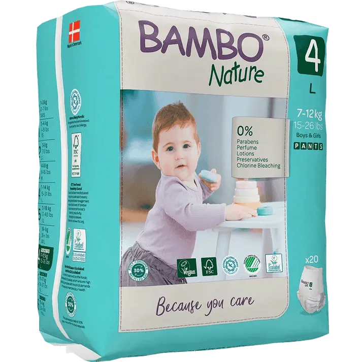 Bambo Nature - Pants 4 (7-12kg) - GOLDFARMACI