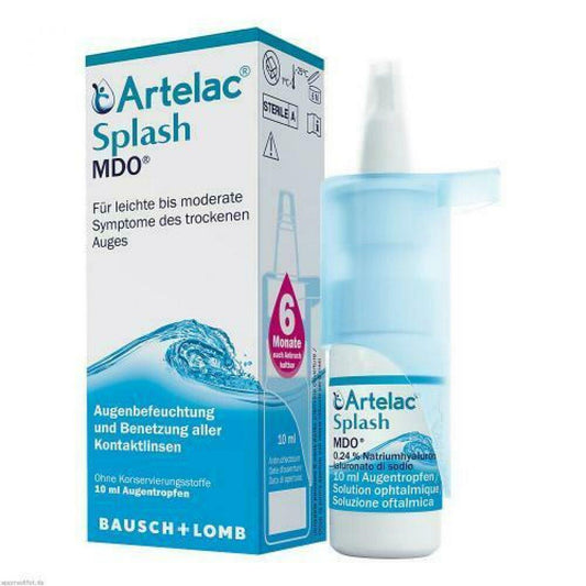 Bausch + Lomb - Artelac Splash MDO Eye Drops – 10 ml