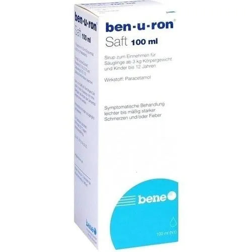 Bene Arzneimittel - Ben-u-ron 40 mg/ml (Paracetamol) - GOLDFARMACI