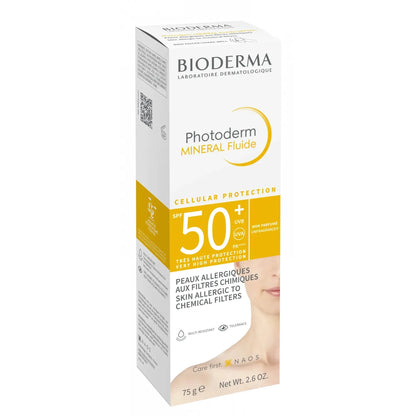 Bioderma - Photoderm Mineral Fluide SPF50+ - GOLDFARMACI