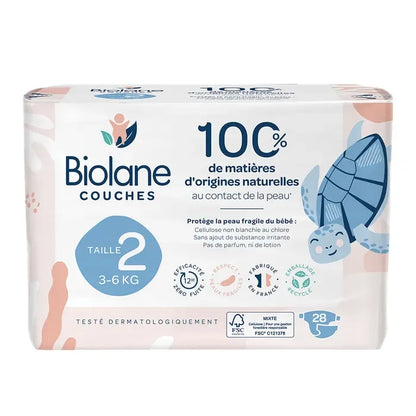 Biolane - Diapers Size 2 (3–6 kg) - GOLDFARMACI