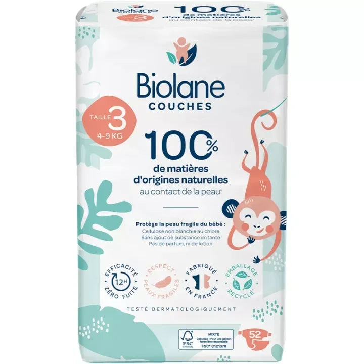 Biolane - Diapers Size 3 (4–9 kg) - GOLDFARMACI