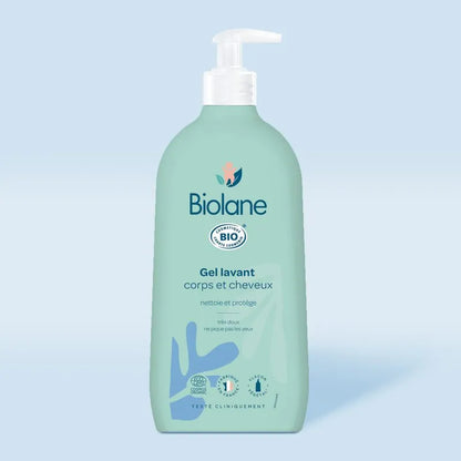 Biolane - Organic Body and Hair Cleansing Gel - GOLDFARMACI