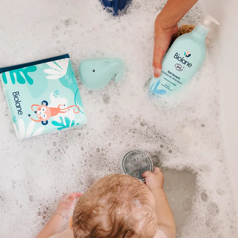 Biolane - Organic Body and Hair Cleansing Gel - GOLDFARMACI