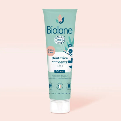 Biolane - Organic Toothpaste first teeth - GOLDFARMACI