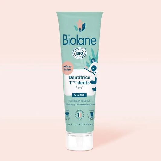 Biolane - Organic Toothpaste first teeth - GOLDFARMACI