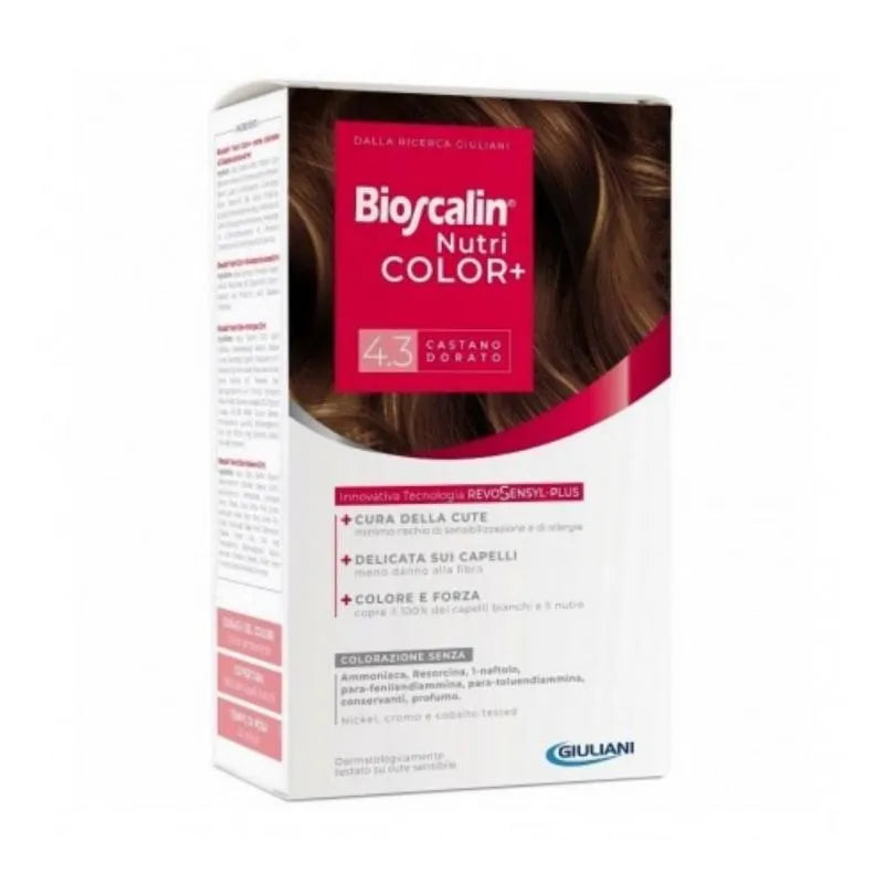 Bioscalin - Nutri Color 4.3 (Castano Dorato) - GOLDFARMACI