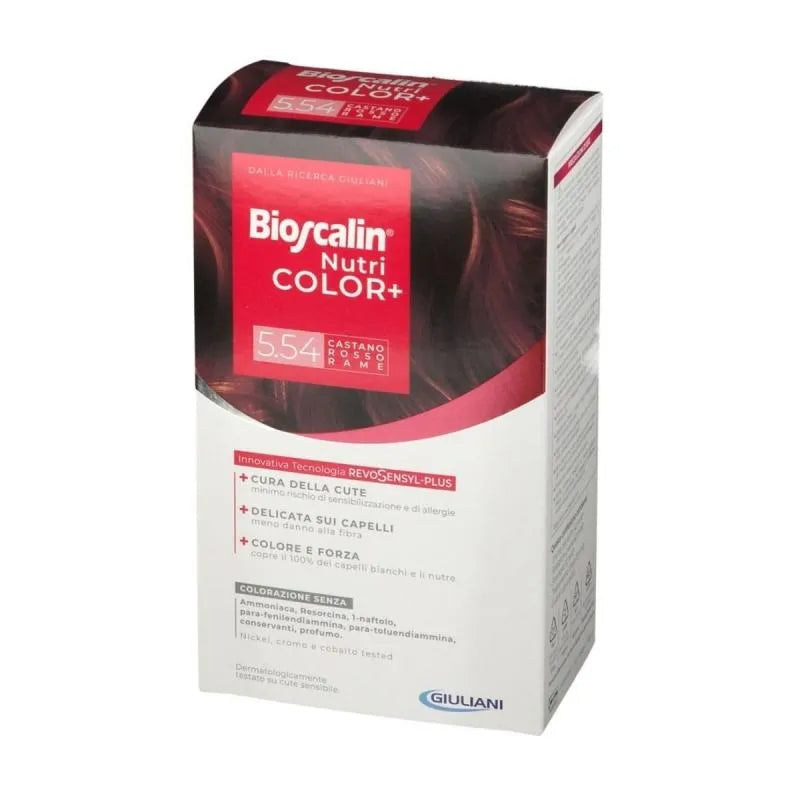 Bioscalin - Nutri Color 5.54 (Castano Rosso Rame) - GOLDFARMACI