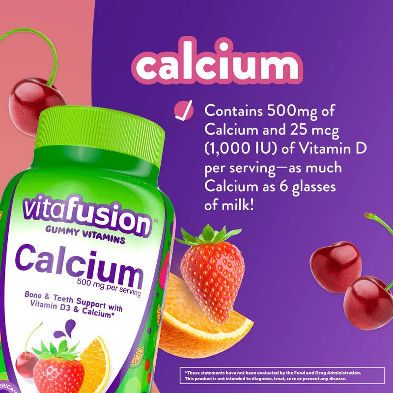 Vitafusion - Calcium 500mg - GOLDFARMACI