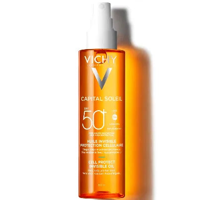 Vichy - Capital Soleil Cell Protect Oil SPF50+ - GOLDFARMACI