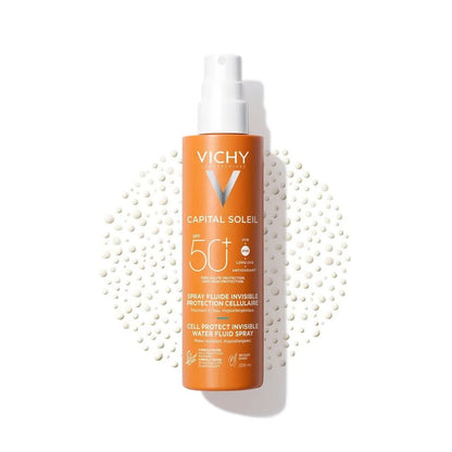 Vichy - Capital Soleil Cell Protect Water Fluid Spray SPF50+ - GOLDFARMACI