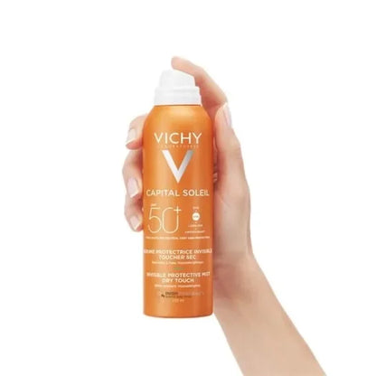 Vichy - Capital Soleil Invisible Hydrating Dry Touch Mist SPF50 - GOLDFARMACI