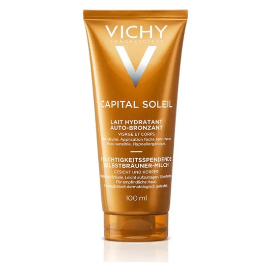 Vichy - Capital Soleil Self-Tanning Moisturizing Milk - GOLDFARMACI