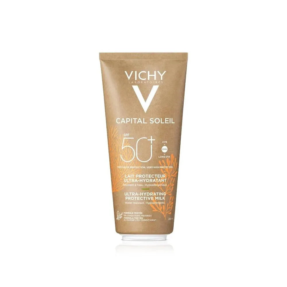 Vichy - Capital Soleil Solar Eco-Milk SPF50+ - GOLDFARMACI