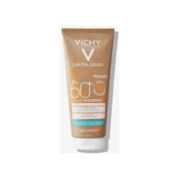 Vichy - Capital Soleil Solar Eco-Milk SPF50+ - GOLDFARMACI
