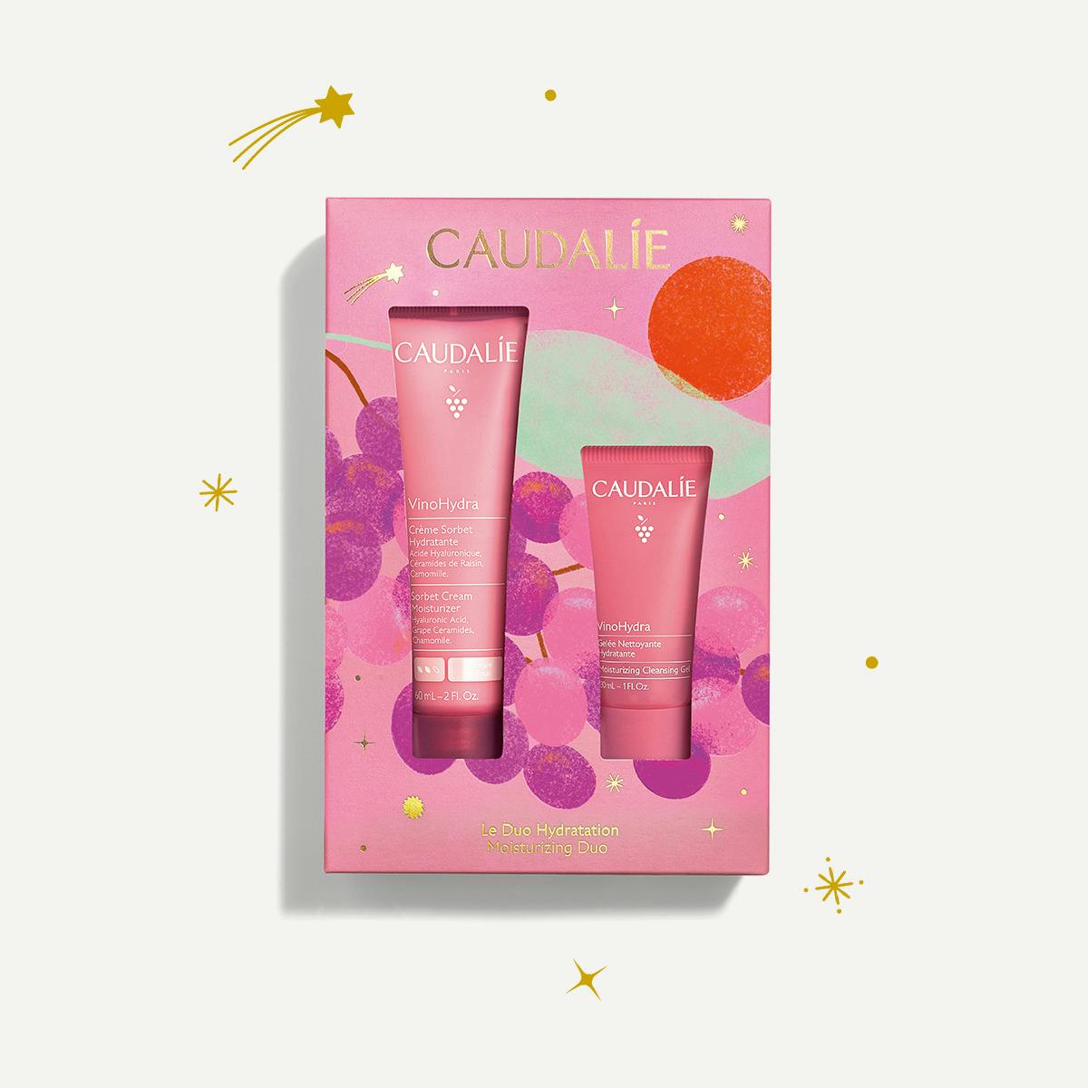 Caudalie VinoHydra Moisturising Duo with Sorbet Cream — official set image