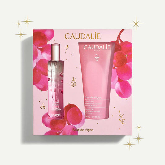 Caudalie Rose de Vigne Fresh Fragrance Duo — official packshot