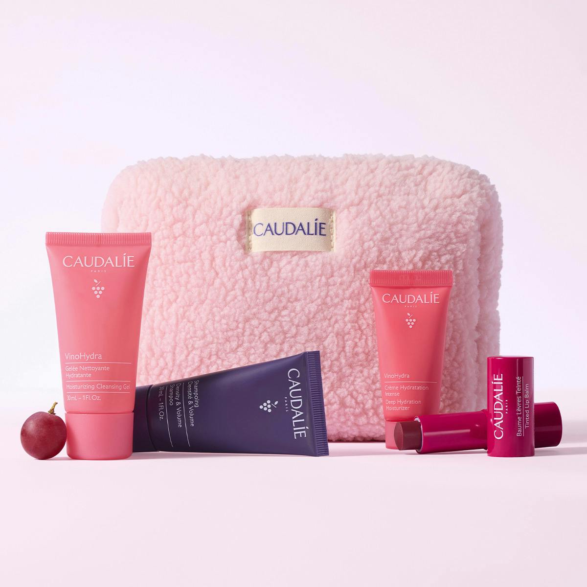 Caudalie Your Beauty Essentials Winter Set — official seasonal pouch image