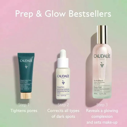 Caudalie - Prep & Glow Bestsellers Trio Gift Set - GOLDFARMACI