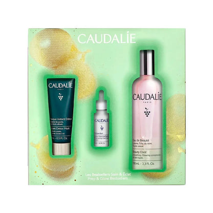 Caudalie - Prep & Glow Bestsellers Trio Gift Set - GOLDFARMACI