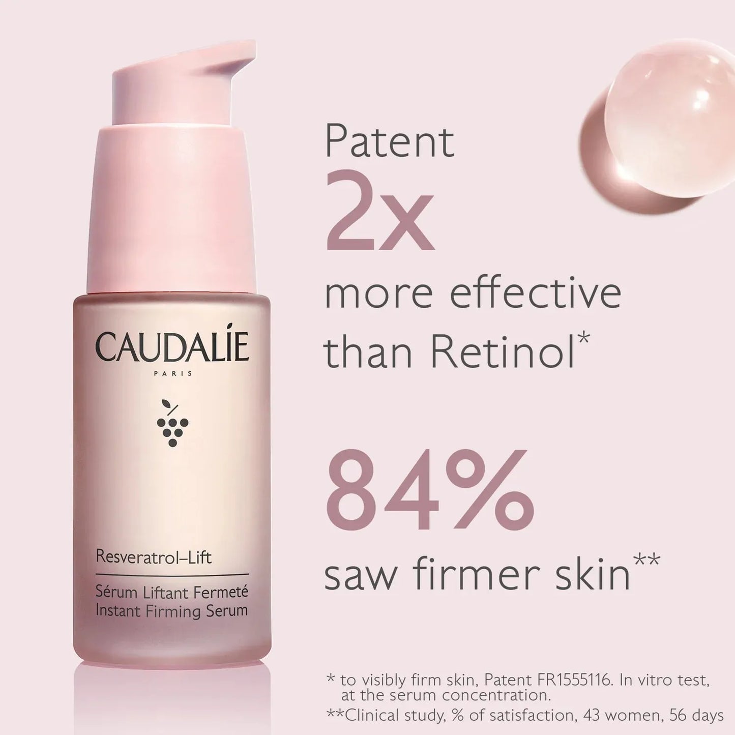 Caudalie - Resveratrol-Lift Instant Firming Serum - GOLDFARMACI