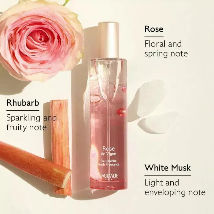Caudalie - Rose de Vigne Fresh Fragrance Gift Set - GOLDFARMACI