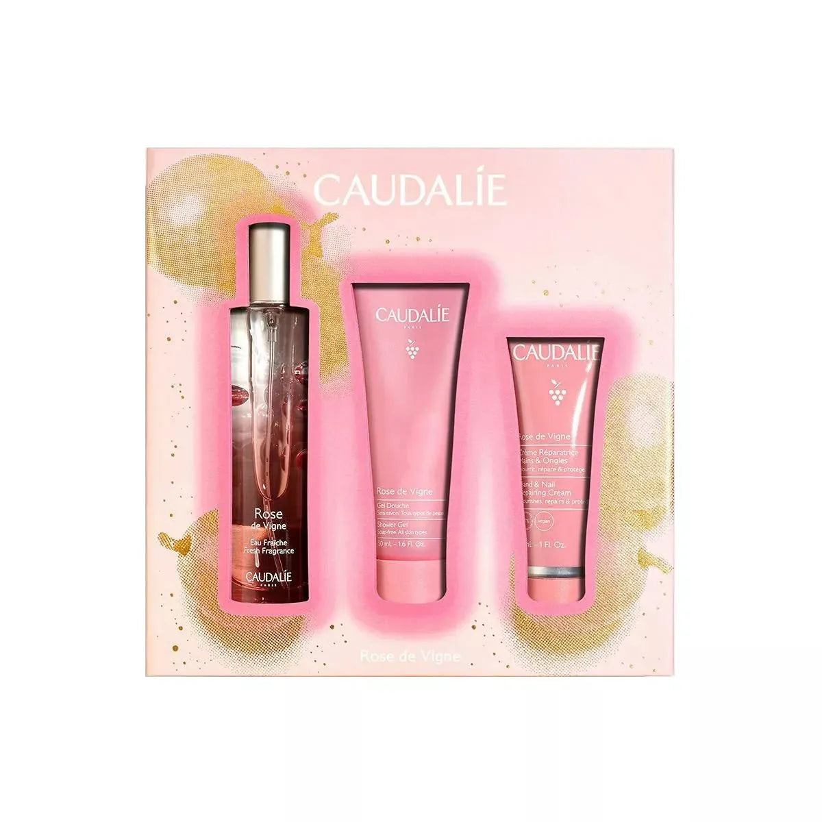 Caudalie - Rose de Vigne Fresh Fragrance Gift Set - GOLDFARMACI