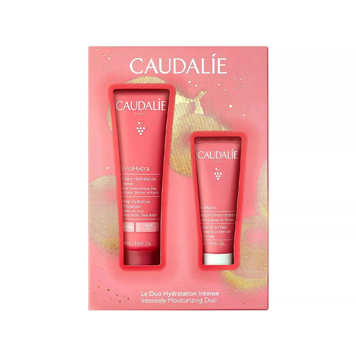 Caudalie - VinoHydra Intensely Moisturizing Duo Gift Set - GOLDFARMACI