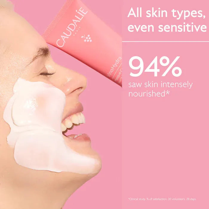 Caudalie - VinoHydra Moisturising Mask - GOLDFARMACI