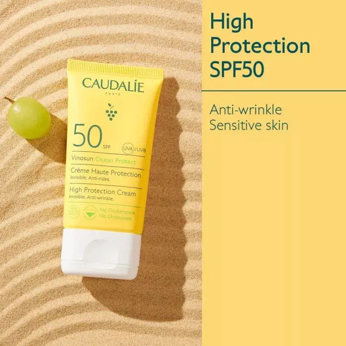 Caudalie - Vinosun Protect Very High Protection Cream SPF50+ - GOLDFARMACI