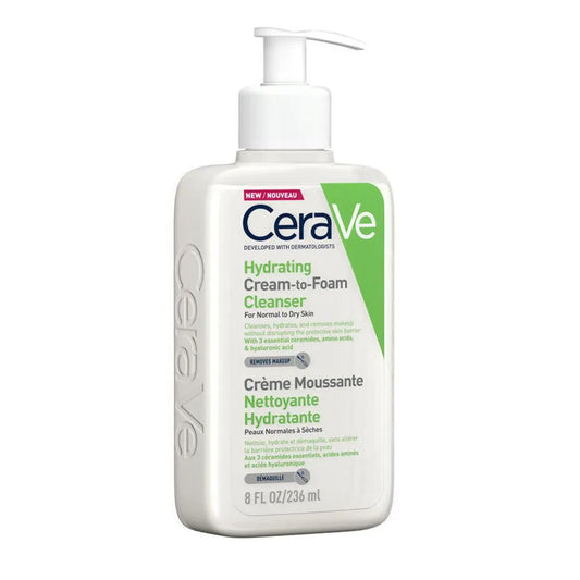 CeraVe - Cream-to-Foam Cleanser - GOLDFARMACI