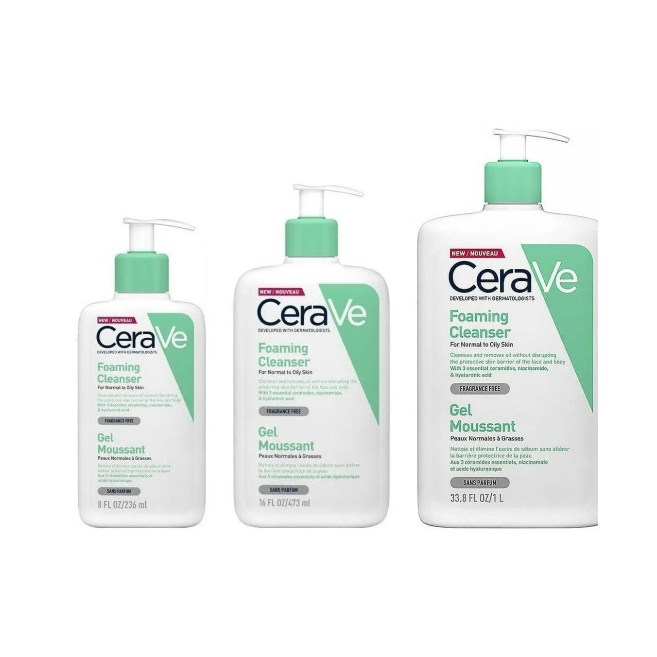 CeraVe - Foaming Cleanser - GOLDFARMACI