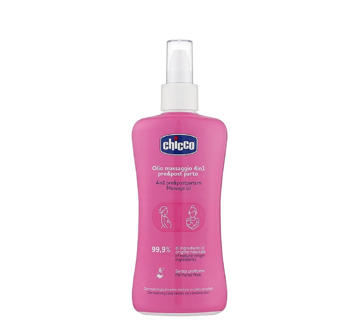 Chicco 4-in-1 Pre & Postpartum Massage Oil 200 ml