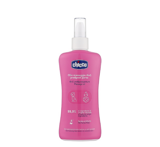 Chicco 4-in-1 Pre & Postpartum Massage Oil 200 ml
